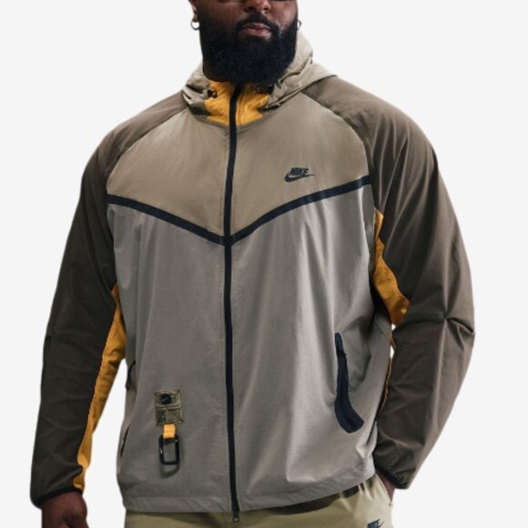 NEW! Nike Tech Windrunner Woven Full-Zip Hoodie Jacket IB8956-276 XL $155.00 - Picture 3 of 8